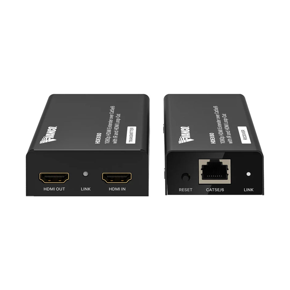 Vanco HDMI Extender Over Cat5e/6 Cable with IR and HDMI Loop-Out