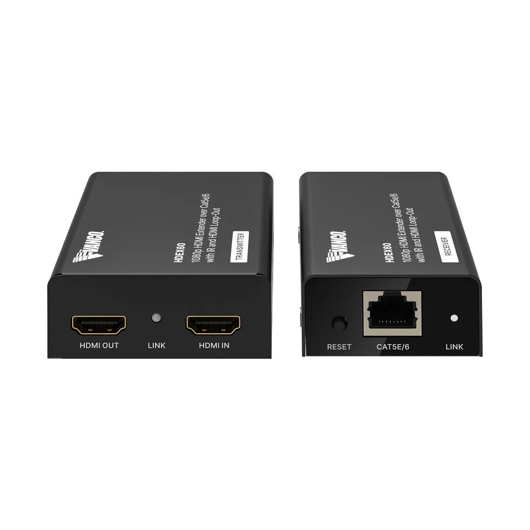 Vanco HDMI Extender Over Cat5e/6 Cable with IR and HDMI Loop-Out