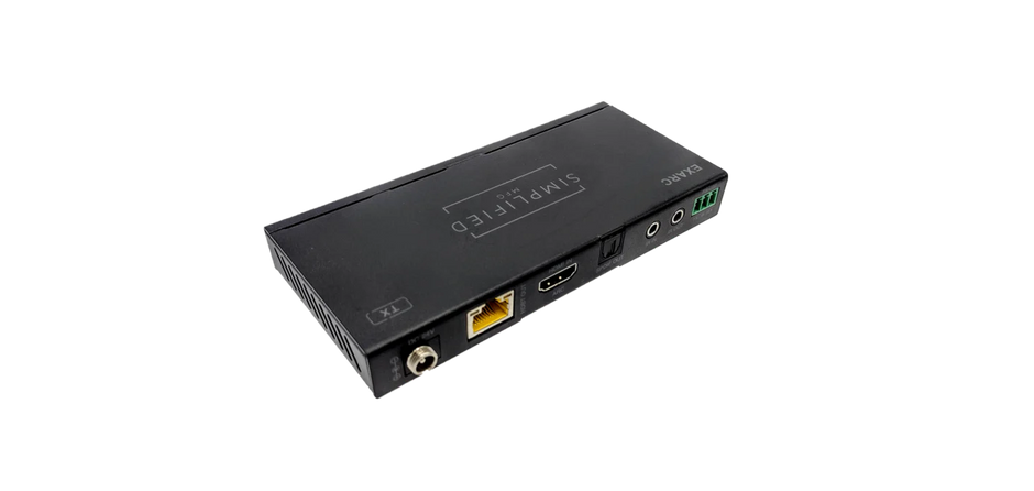 Simplified EXARC 4K HDMI 40m/131 ft. on Cat6/Cat 5e 18Gbps extender