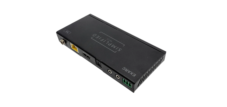 Simplified EXARC 4K HDMI 40m/131 ft. on Cat6/Cat 5e 18Gbps extender