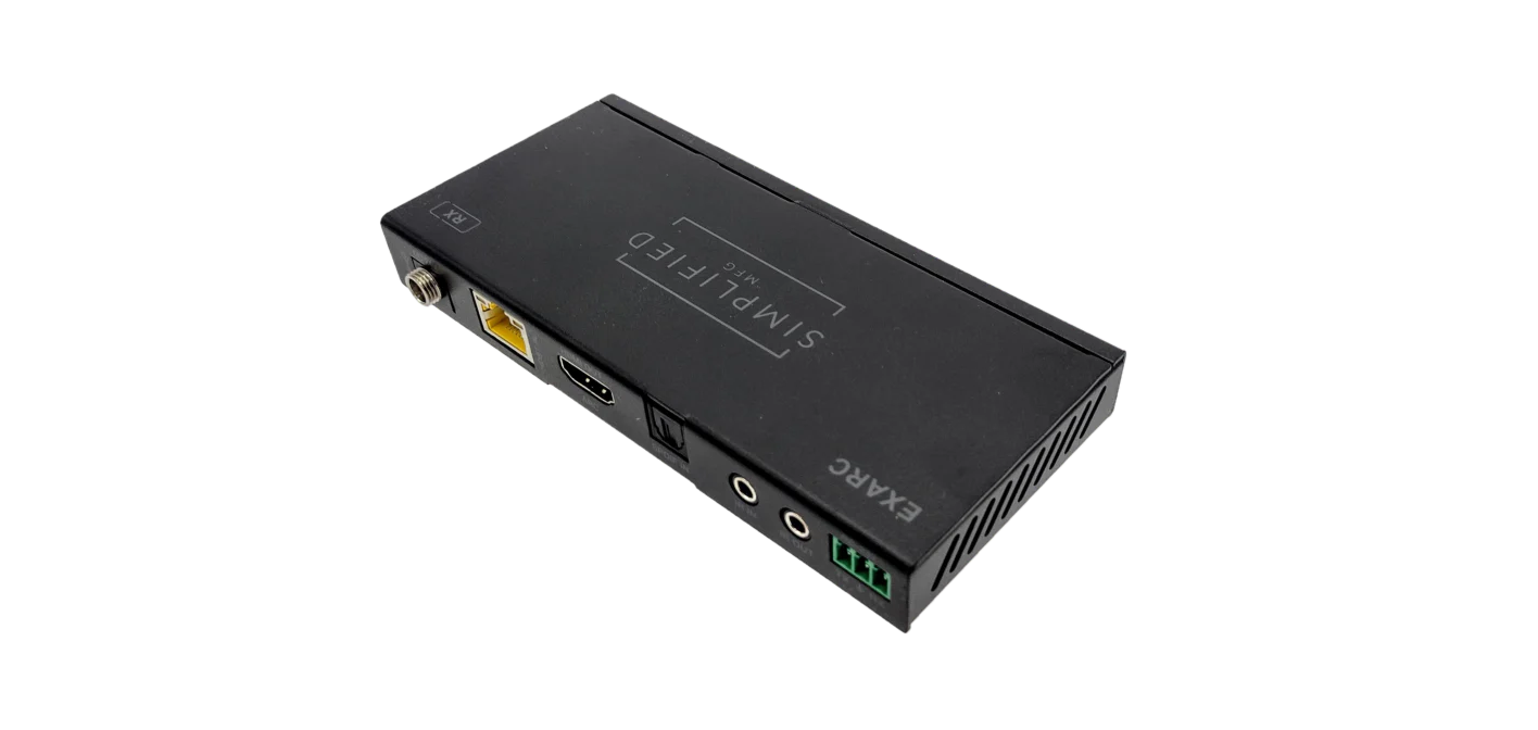 Simplified EXARC 4K HDMI 40m/131 ft. on Cat6/Cat 5e 18Gbps extender