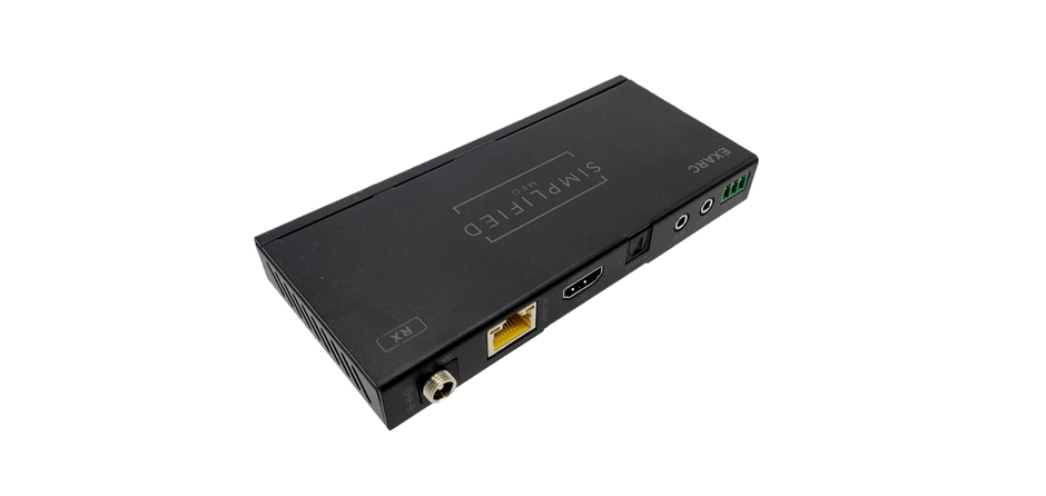Simplified EXARC 4K HDMI 40m/131 ft. on Cat6/Cat 5e 18Gbps extender