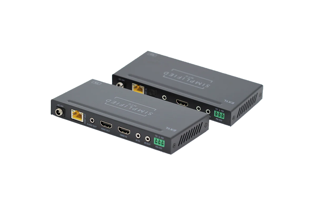 Simplified EX1L            4K HDMI 120m/394 ft. on Cat6, 18Gbps extender