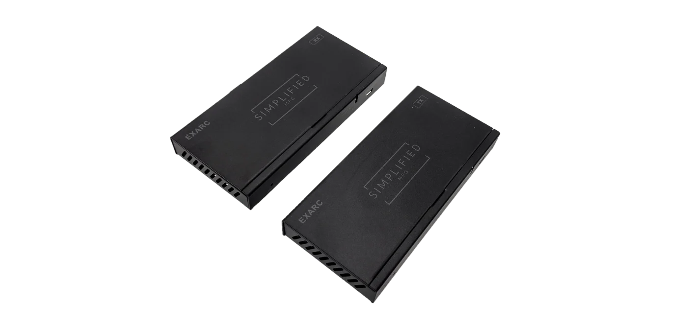 Simplified EXARC 4K HDMI 40m/131 ft. on Cat6/Cat 5e 18Gbps extender