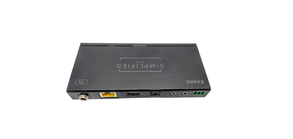 Simplified EXARC 4K HDMI 40m/131 ft. on Cat6/Cat 5e 18Gbps extender