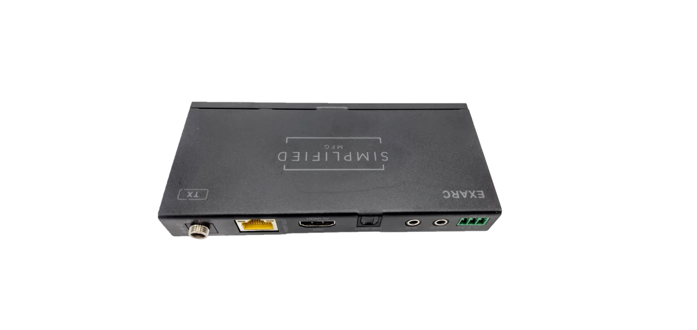 Simplified EXARC 4K HDMI 40m/131 ft. on Cat6/Cat 5e 18Gbps extender