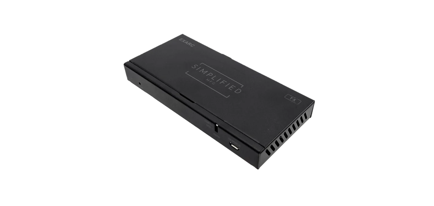 Simplified EXARC 4K HDMI 40m/131 ft. on Cat6/Cat 5e 18Gbps extender