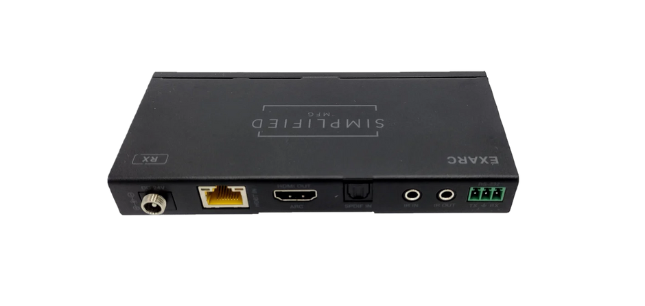 Simplified EXARC 4K HDMI 40m/131 ft. on Cat6/Cat 5e 18Gbps extender