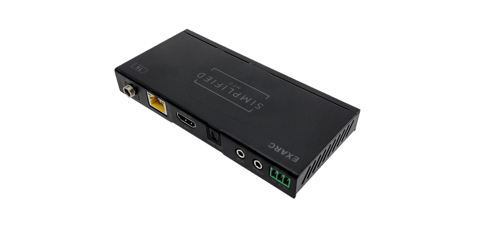 Simplified EXARC 4K HDMI 40m/131 ft. on Cat6/Cat 5e 18Gbps extender