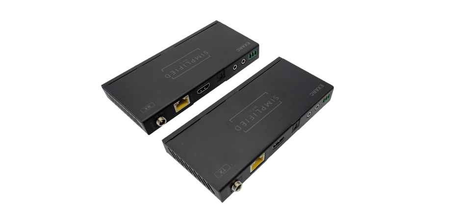 Simplified EXARC 4K HDMI 40m/131 ft. on Cat6/Cat 5e 18Gbps extender