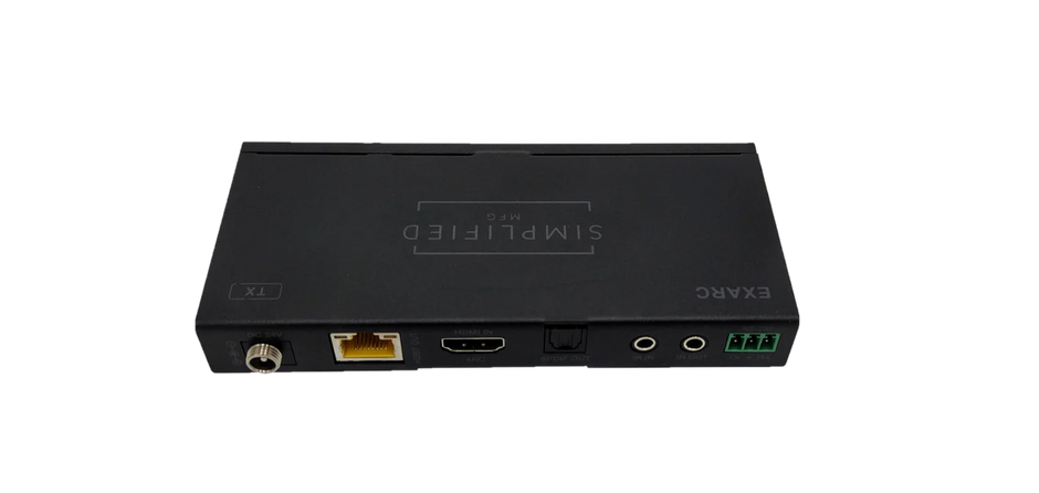 Simplified EXARC 4K HDMI 40m/131 ft. on Cat6/Cat 5e 18Gbps extender
