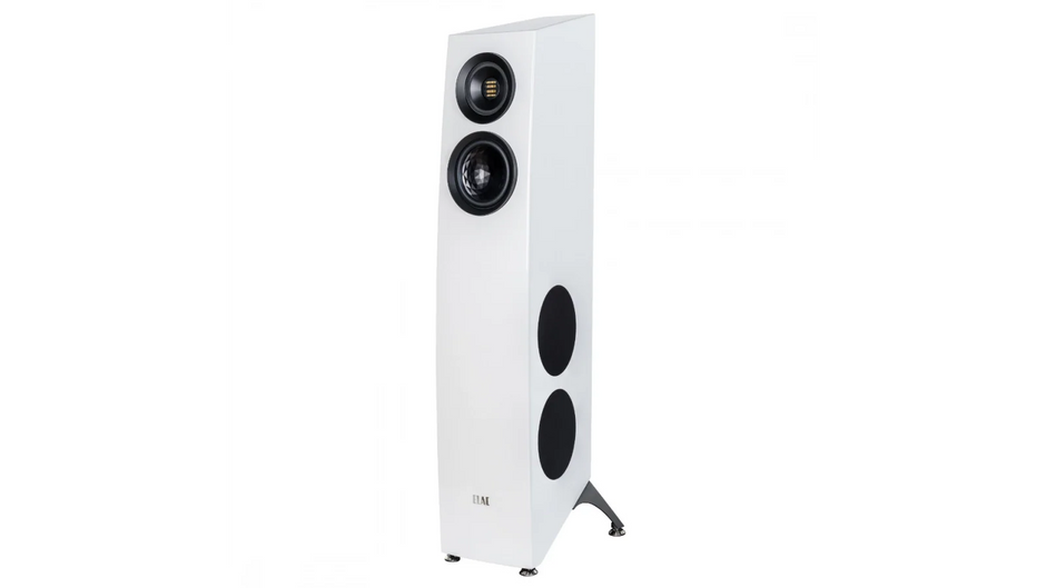 Elac 6" Concentro S 507 Floorstanding Speaker - Gloss White, Each