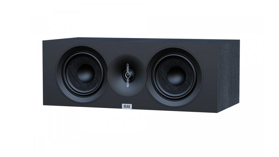 Elac 5.25" Debut 3.0 - DC53-BK Center Channel Center Speaker - Black, Each