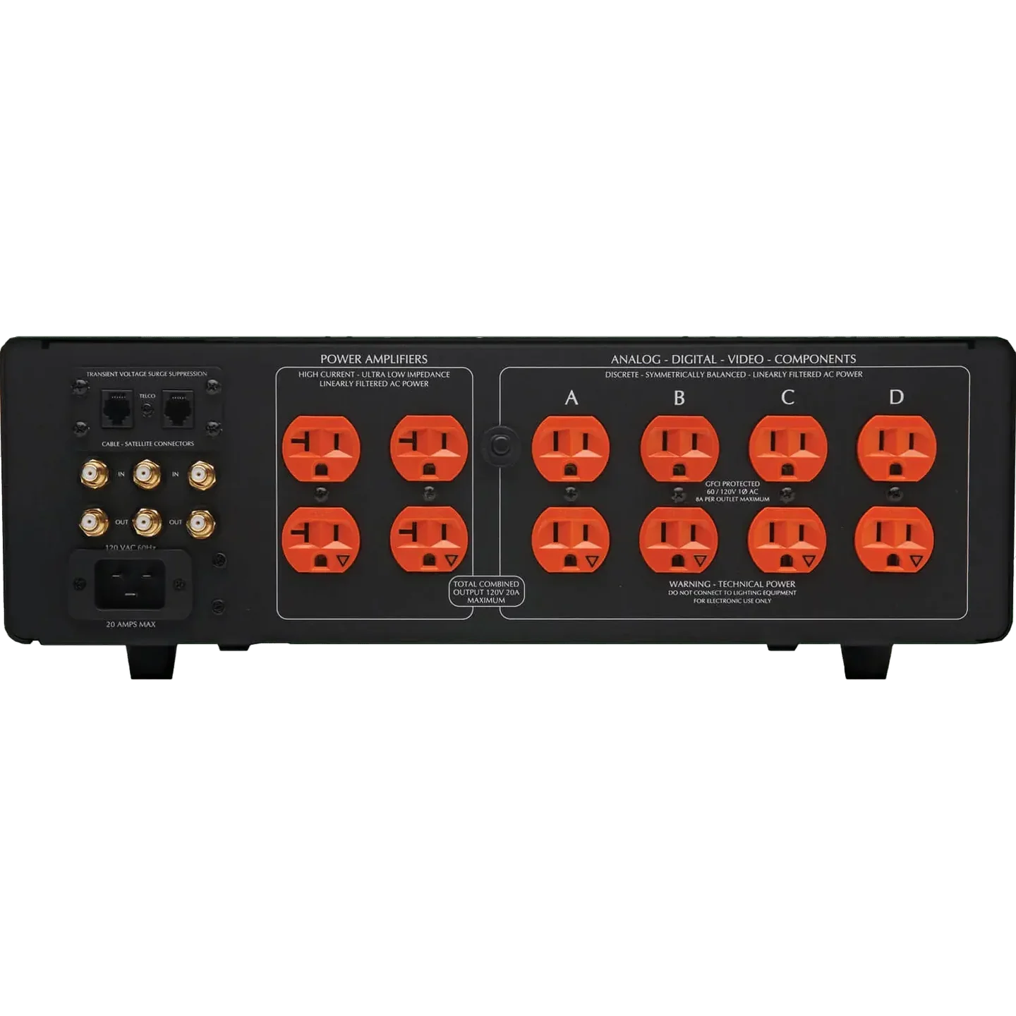 Furman IT-REF 20I Discrete Symmetrical Power Filter, 20 Amp
