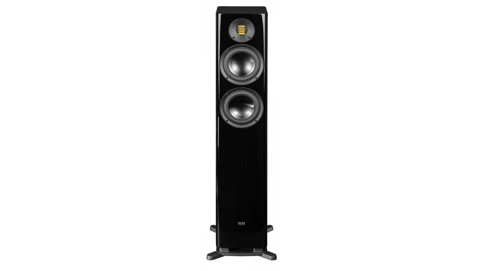 Elac 6" Solano 2.0, 2.5-Way Floorstanding Speaker with Jet 6 Tweeter - Gloss Black, Each