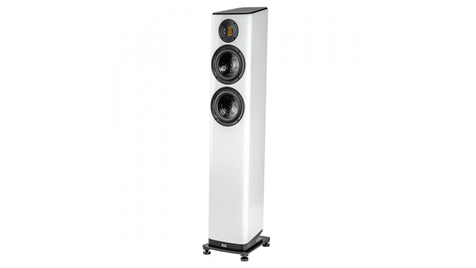 Elac Vela 2.0 6" 2.5-Way Floorstanding Speaker with Jet 6 Tweeter - Gloss White, Each