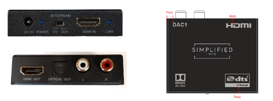 Simplified DAC1   Audio Extractor With Downmix
