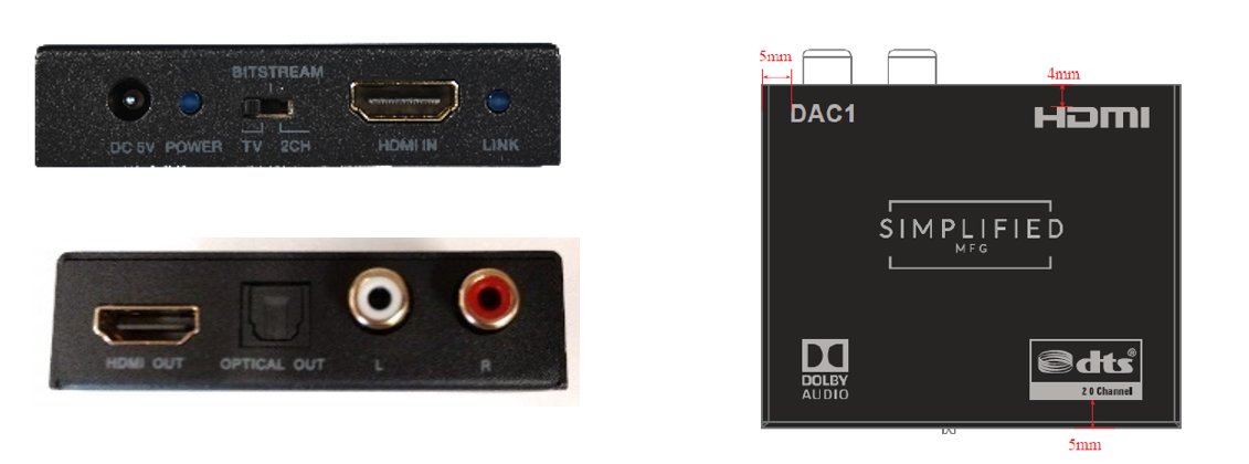 Simplified DAC1   Audio Extractor With Downmix