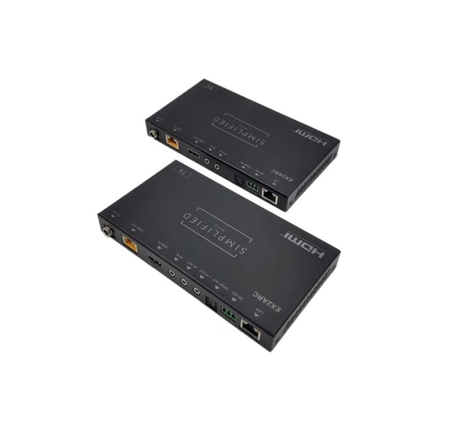 Simplified EX2ARC Full featured 4K HDMI 90m/295 ft. 18Gbps extender on Cat6A/6* cable