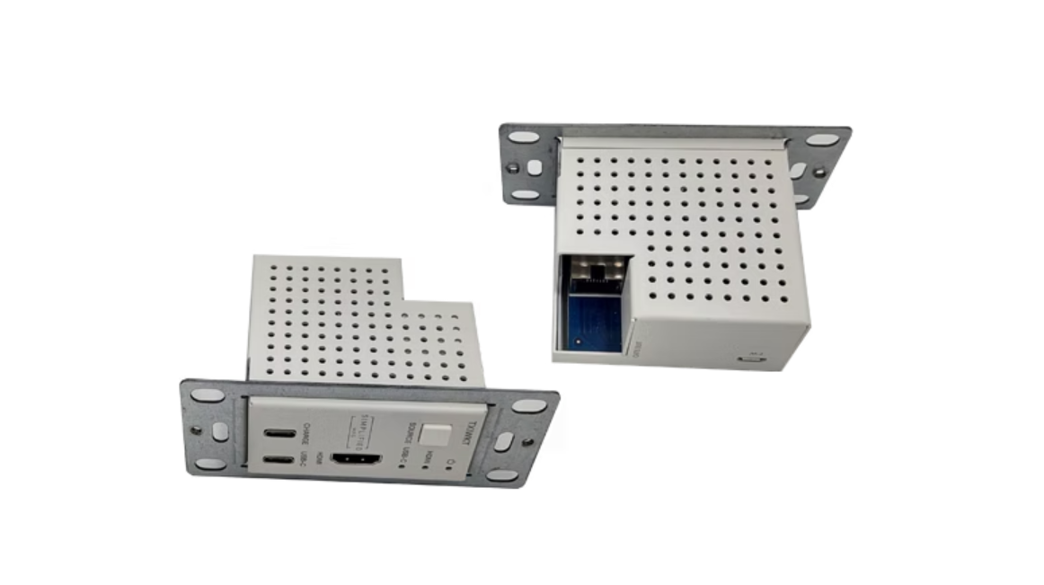 Simplified TXIWKT HDMI 2.0b (18Gbps) In wall extender kit, with USB-C