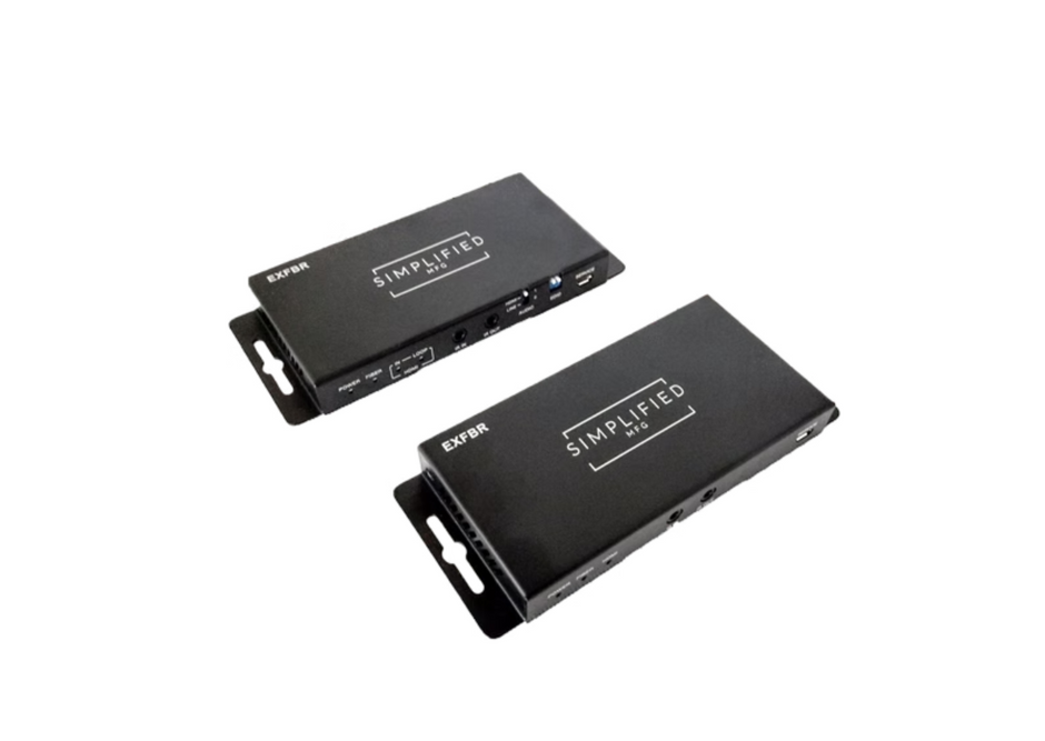 Simplified EXFBR HDMI 2.0b Extender over Fiber