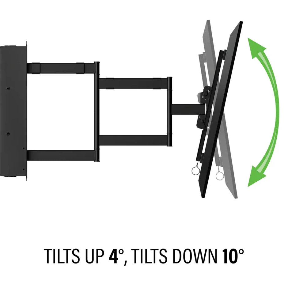 Sanus VIWLF128-B2 Preminum Large In-Wall Full-Motion Mount for TV's 42-85