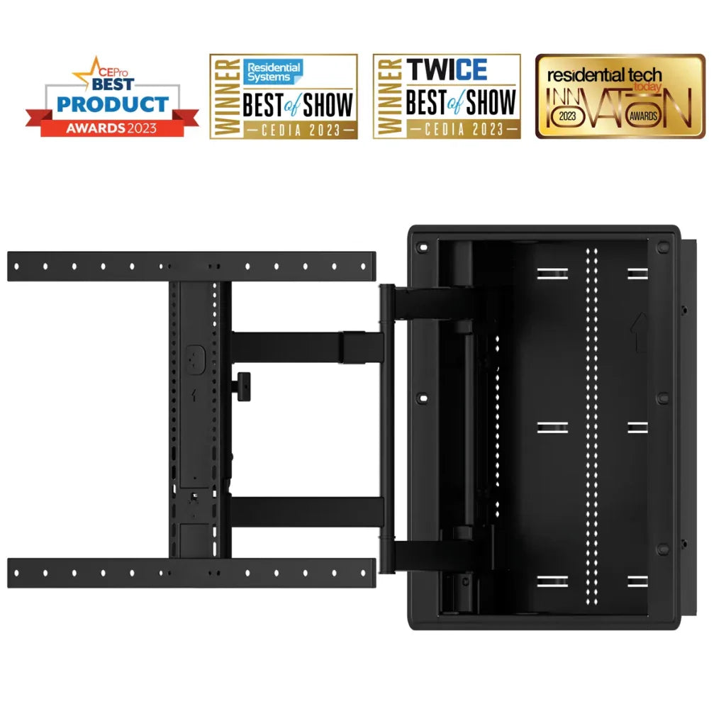 Sanus VIWLF128-B2 Preminum Large In-Wall Full-Motion Mount for TV's 42-85