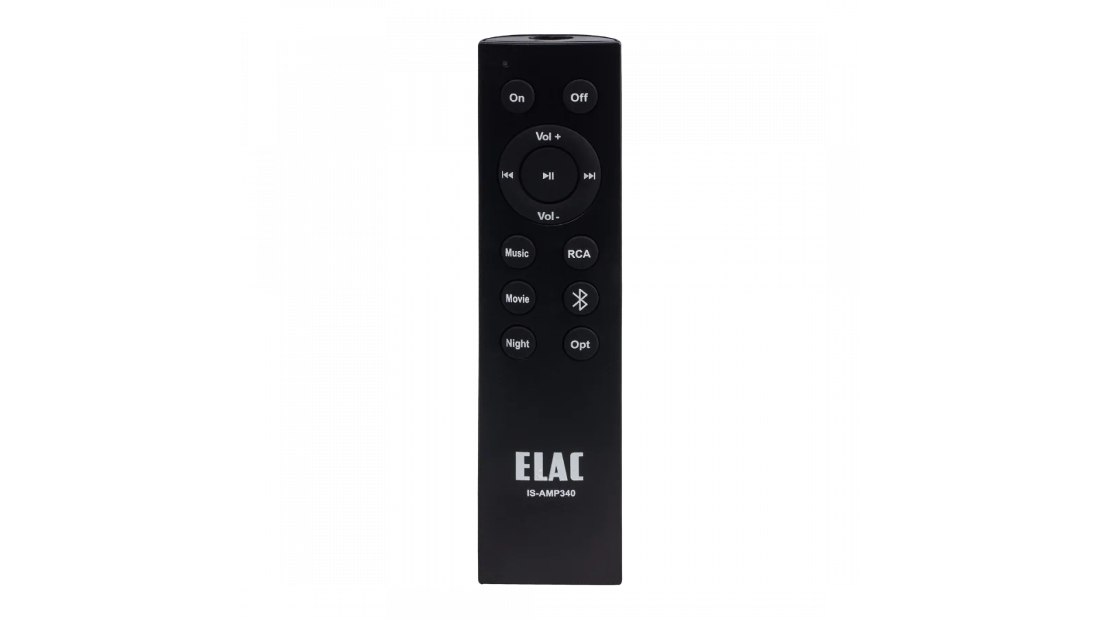 Elac IS-AMP340-BK Integrated 3 x 40W Amplifier with Dolby Digital - Black, Each