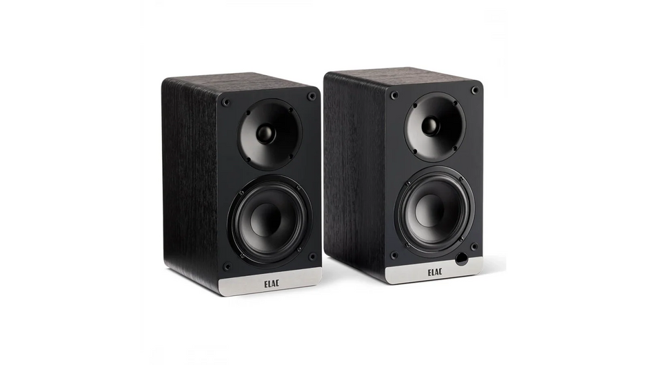 Elac 4.5" Debut ConneX Powered Monitor Speakers - Black, Pair