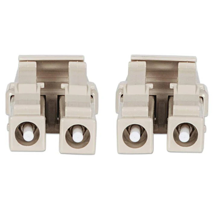 Intellinet 750134 2 m LC to LC UPC Fiber Optic Patch Cable, 3.0 mm, Duplex, LSZH, OM3 Multimode, Aqua