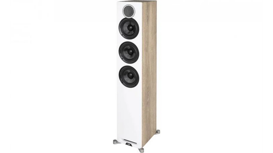 Elac 5.25" Debut Reference DFR52 Floorstanding Speaker (Oak/White)