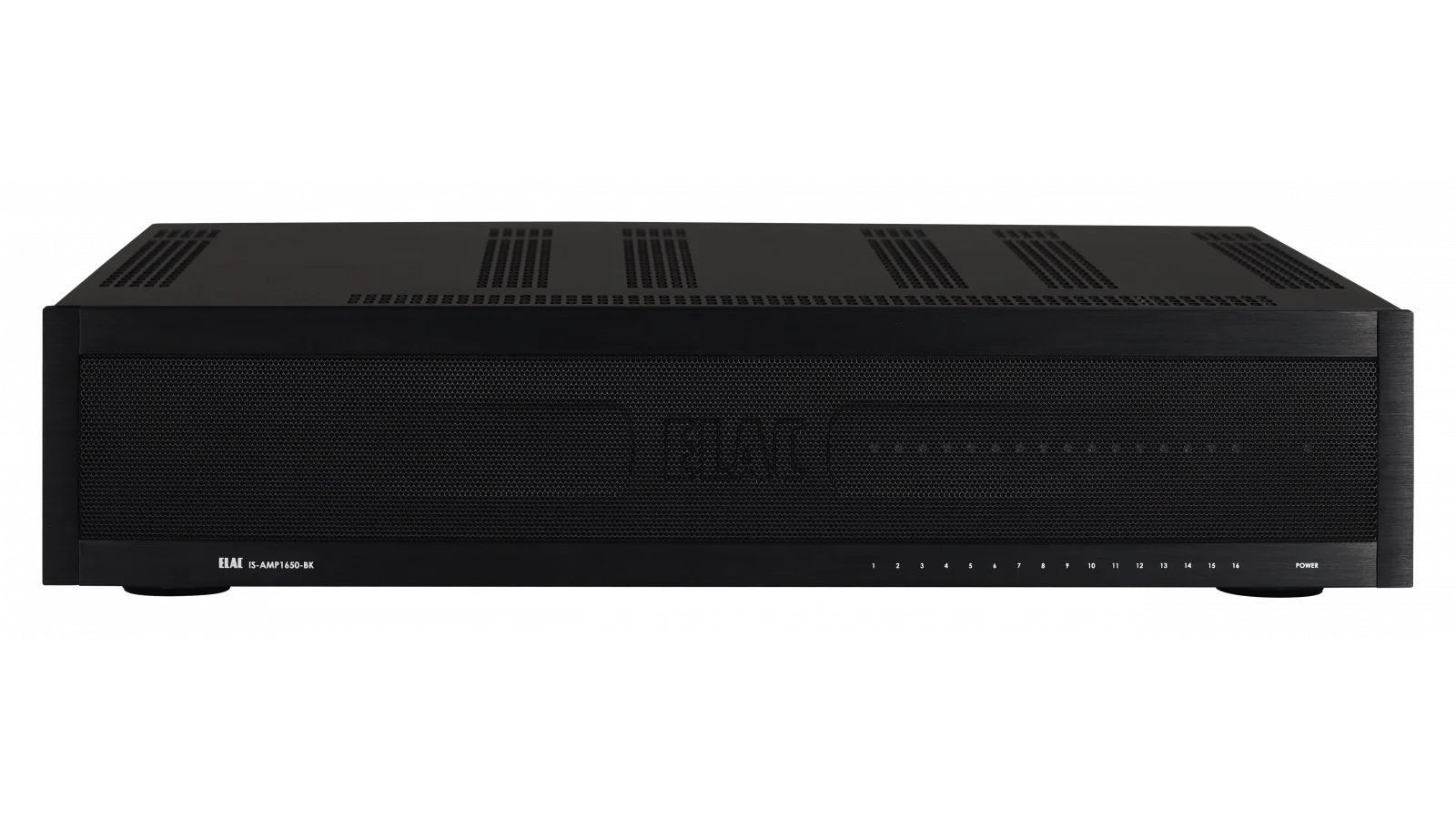 Elac IS-AMP1650-BK Integrator 16 x 50W Multi-Zone Amplifier - Black, Each