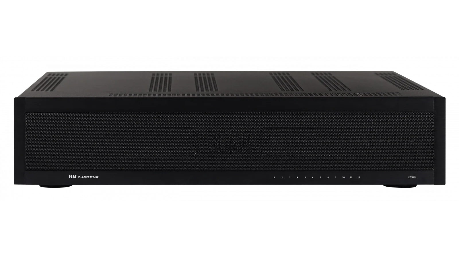 Elac IS-AMP1275-BK Integrator 12 x 75W Multi-Zone Amplifier - Black, Each