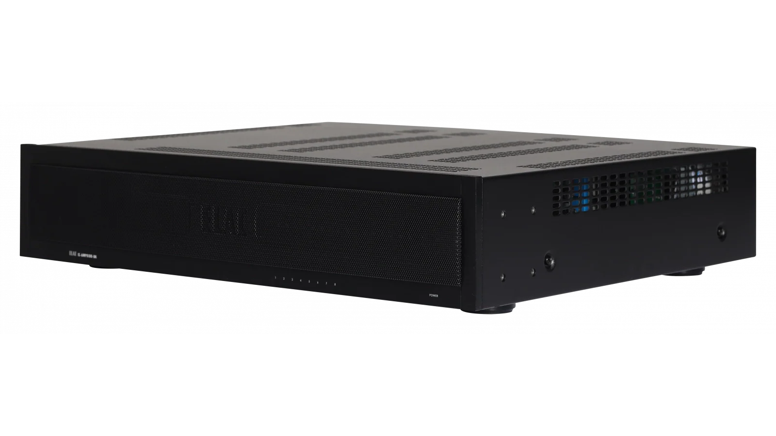 Elac IS-AMP8100-BK Integrator 8 x 100W Multi-Zone Amplifier - Black, Each