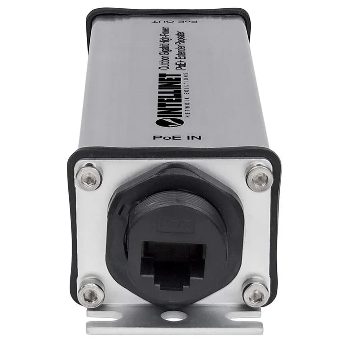 Intellinet 561211 Outdoor Gigabit High-Power PoE+ Extender Repeater