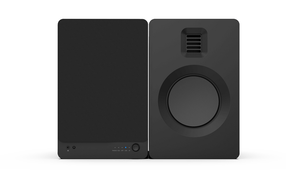 Kanto TUKMB Premium Powered Speaker with Headphone Out, USB DAC, Dedicated Phono Pre-amp, Bluetooth, Matte Black