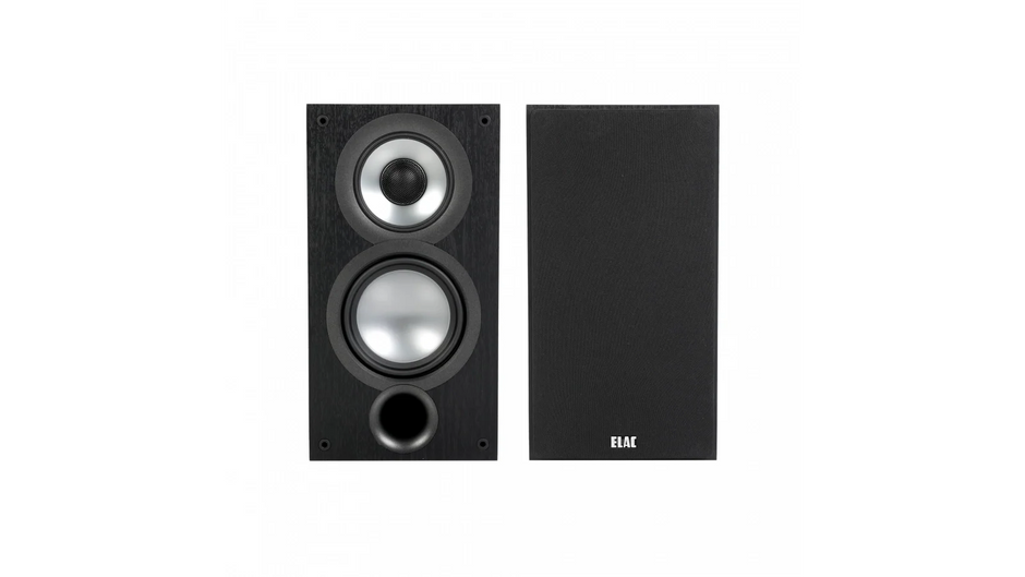Elac Uni-Fi 2.0 Bookshelf Speaker - Black, Pair