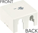 Vertical Cable Surface Mounted Box