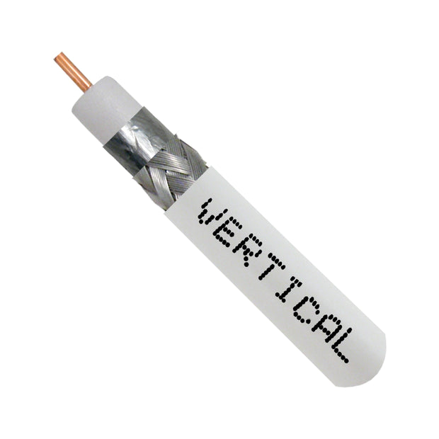 Vertical Cable RG6 18AWG, PLENUM STND SHIELD CCS CATV