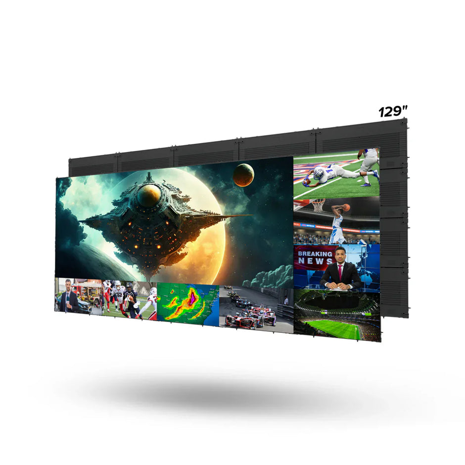 AWALL I-Series 2.35:1 Aspect Ratio - External Processor