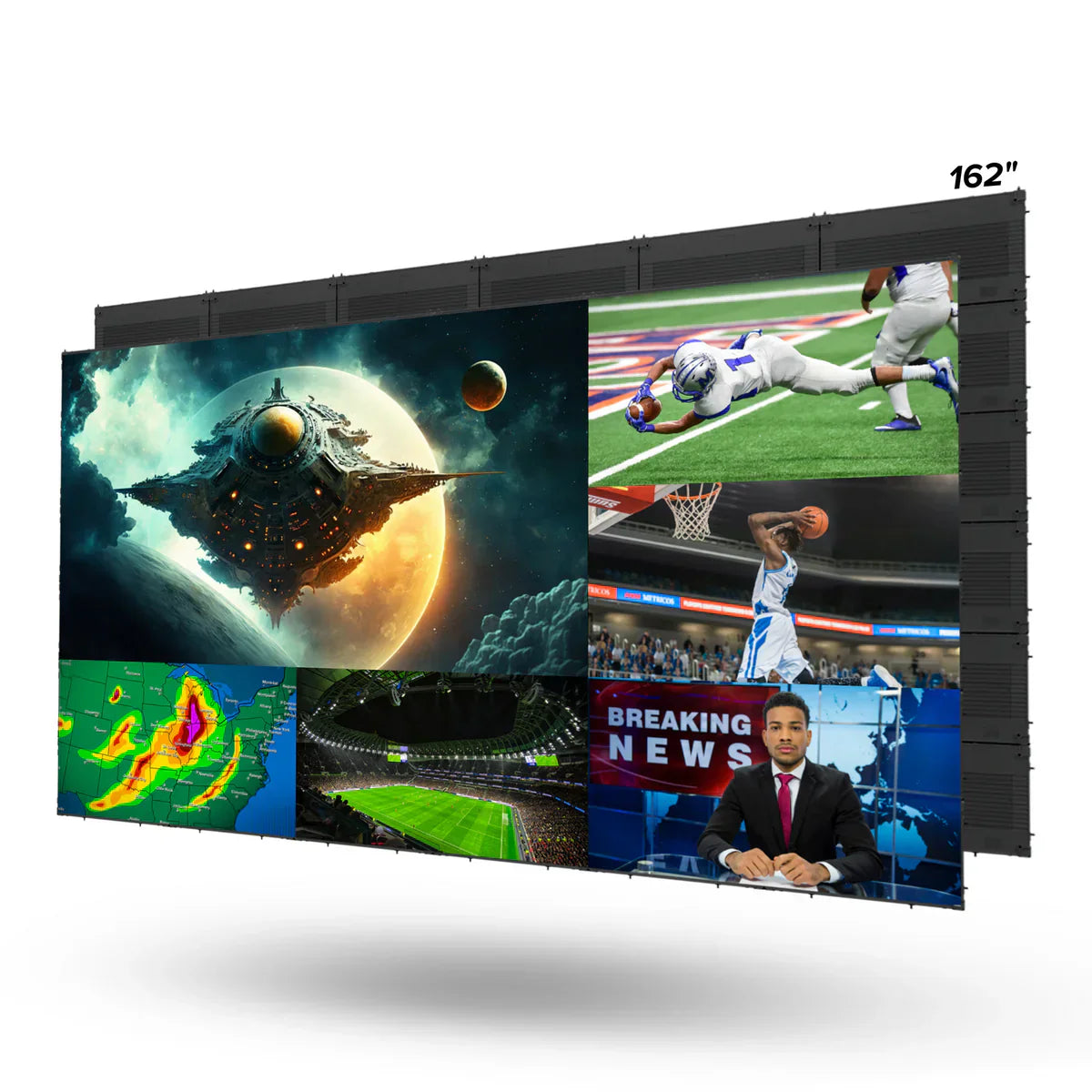 AWALL I-Series 16:9 Aspect Ratio - External Processor