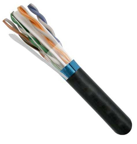 Vertical Cable Cat6A Plenum Shielded 1000ft 165-500