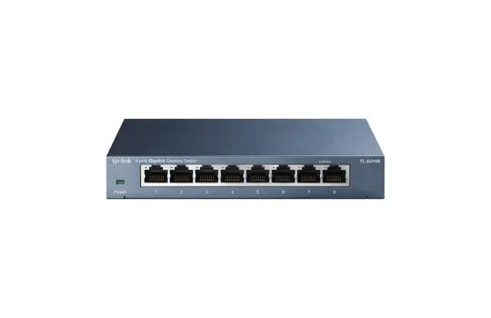 TP-Link TLSG108 - 8-Port 10/100/1000Mbps Desktop Switch