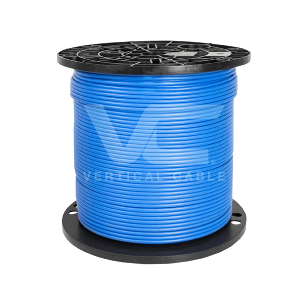 Vertical Cable Cat6A UTP 23 AWG/4 PAIR Plenum 1000ft Spool Blue