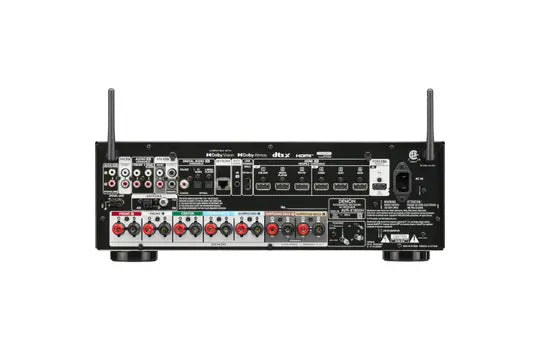 Denon AVR-X1800H - 7.2 Channel 175W 8K AV Receiver with HEOS