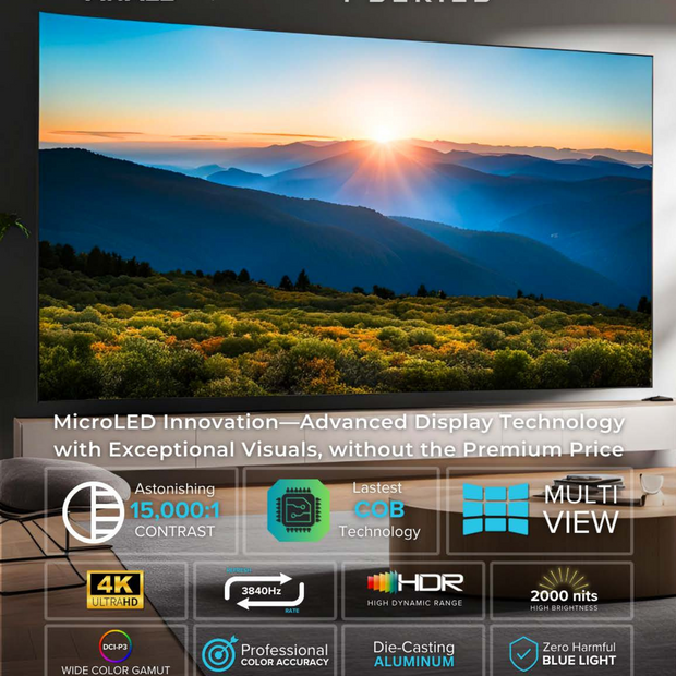 AWALL I-Series 16:9 Aspect Ratio - External Processor