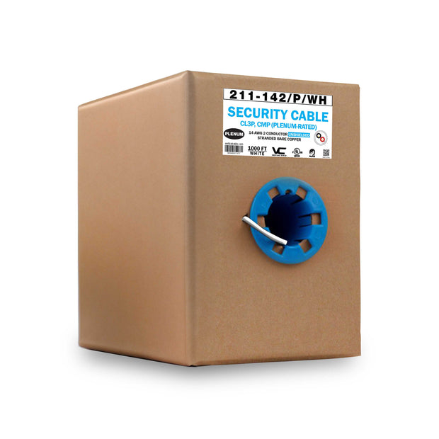 Vertical Cable 14/2 Plenum 500 ft 211-142/P/5WH