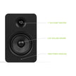 Kanto YUP6 Pair - Passive Speakers with 1