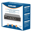 Intellinet 562058  5-Port Switch with 4 x 2.5G Ethernet Ports and 1 SFP+ Uplink