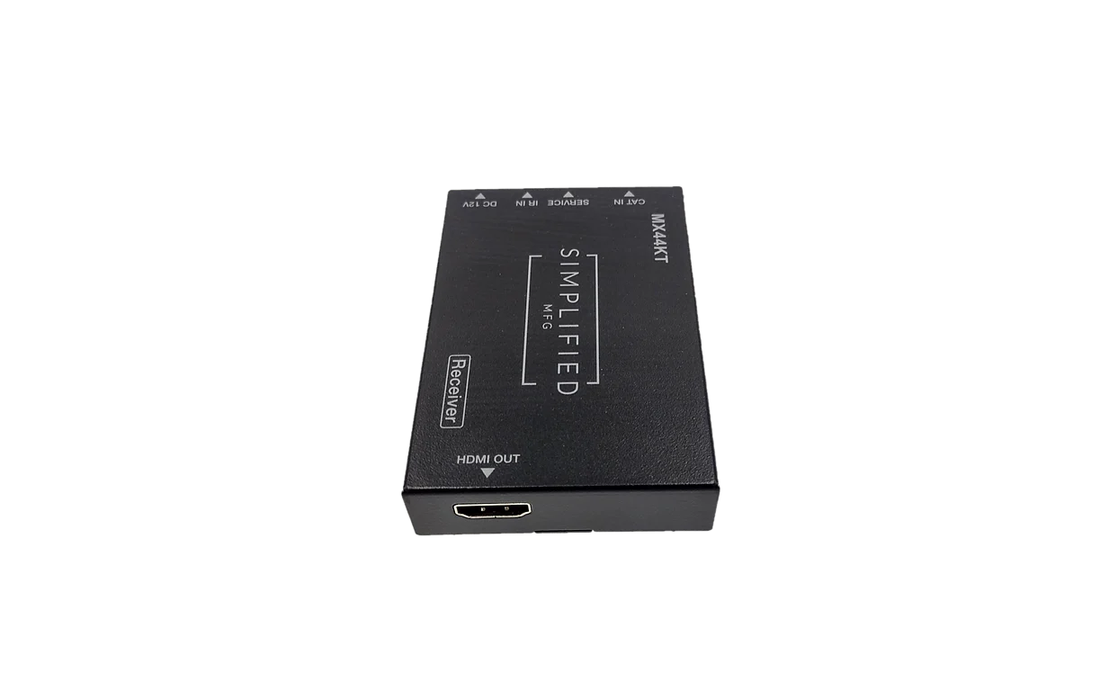 Simplified MX44KT Scaling 50m 4K 4x4 HDMI Matrix Kit over CAT5e/6/7